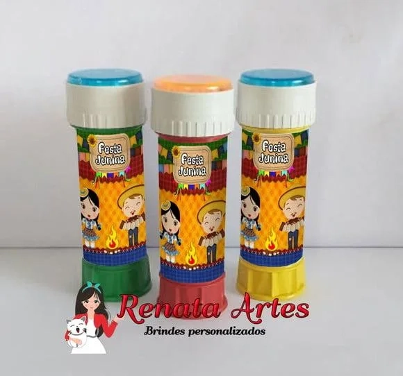 Bolhas de Sabão Festa Junina