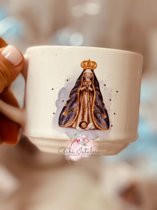 Xícara personalizada para BATIZADO