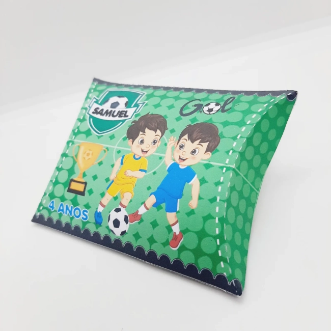 PEGUE E MONTE - Kit Festa FUTEBOL - Decoração de Festa - Caixinhas Personalizadas