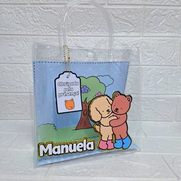 Sacola Pvc Transparente - Bobbie Goods