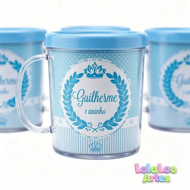 Caneca Ursinho Príncipe Personalizada