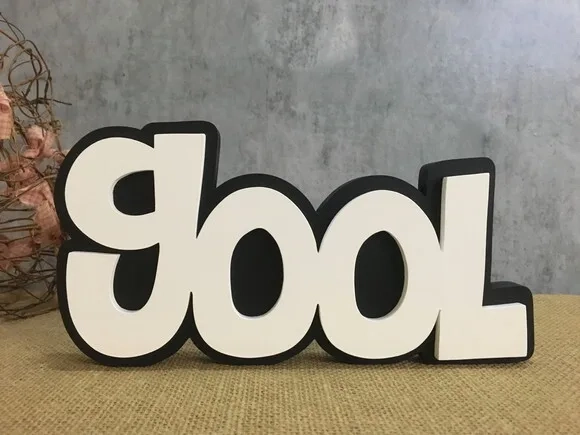 Letras Decorativas Nomes Sobreposição Gool