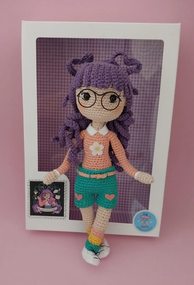 Princesa Desastrada Amigurumi