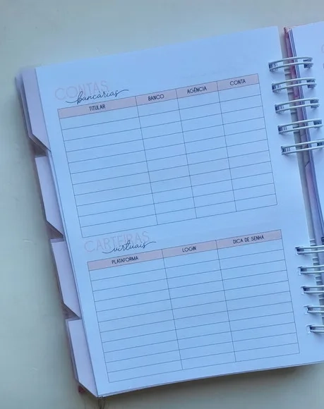 Planner Empreendedor Mod 01 + Divisórias - Escolha a Capa