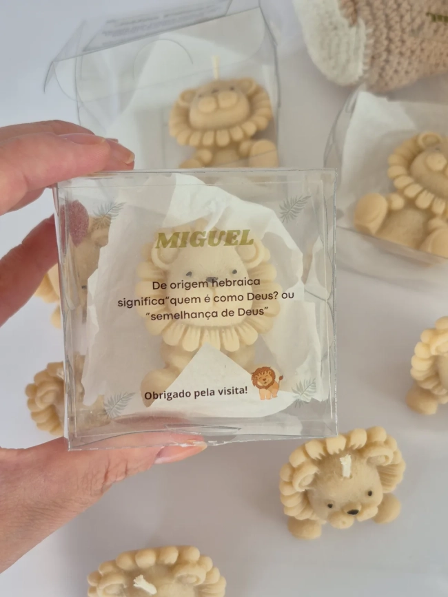 Lembrancinhas maternidade,  aniversário safari, leãozinho