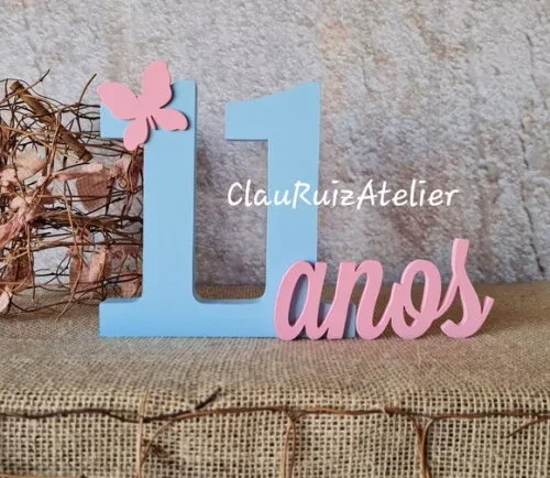Jardim Encantado - Números Personalizados