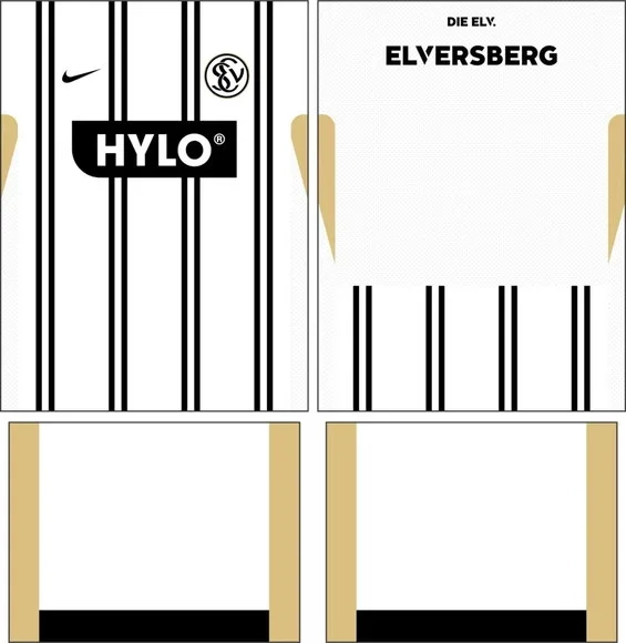 Arte Vetor Camisa Sv Elversberg Local 2025-2026