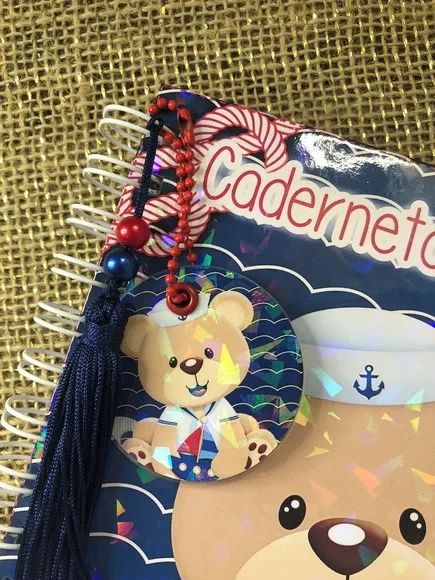 Caderneta de Saúde / Vacinação Personalizada - Ursinho