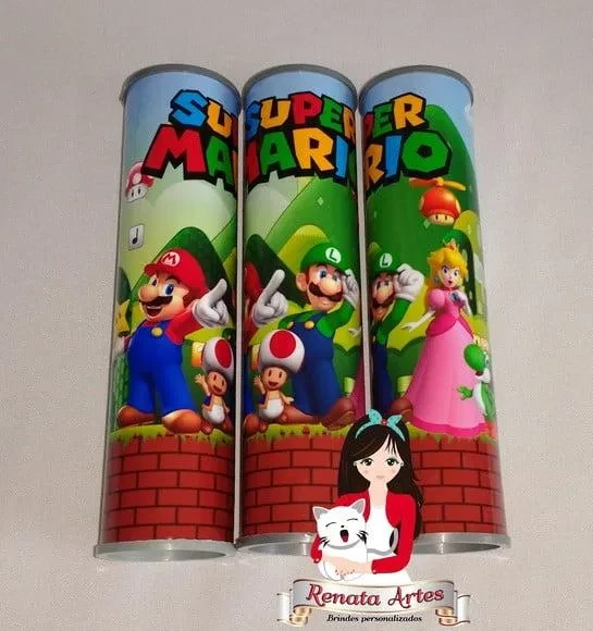Pega Varetas Personalizado Super Mario Bross