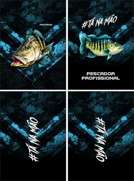 Arte Vetor Camisa Pesca-mod-0083