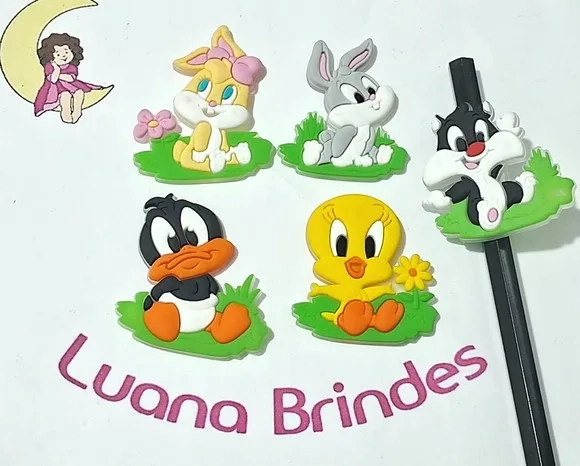 Lápis C/ponteira Baby Looney Tunes Pacotes C/5 Unidades