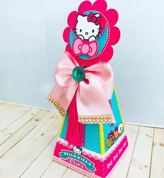 Kit 60 Lembrancinhas Hello Kitty