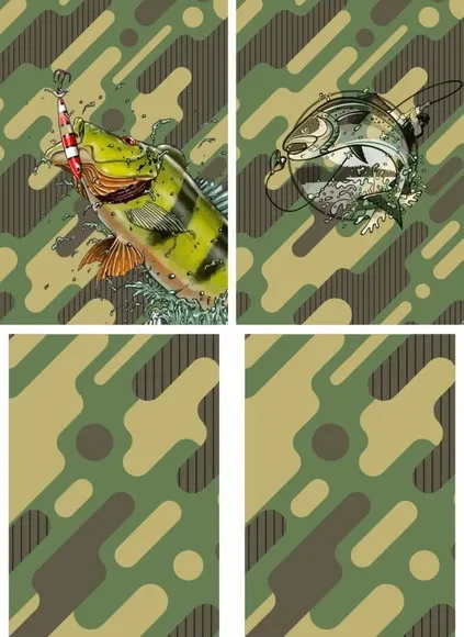 Arte Estampa Camisa Pesca-mod-0247