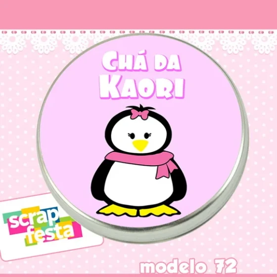 Lembrancinhas de Chá de Bebê Latinhas