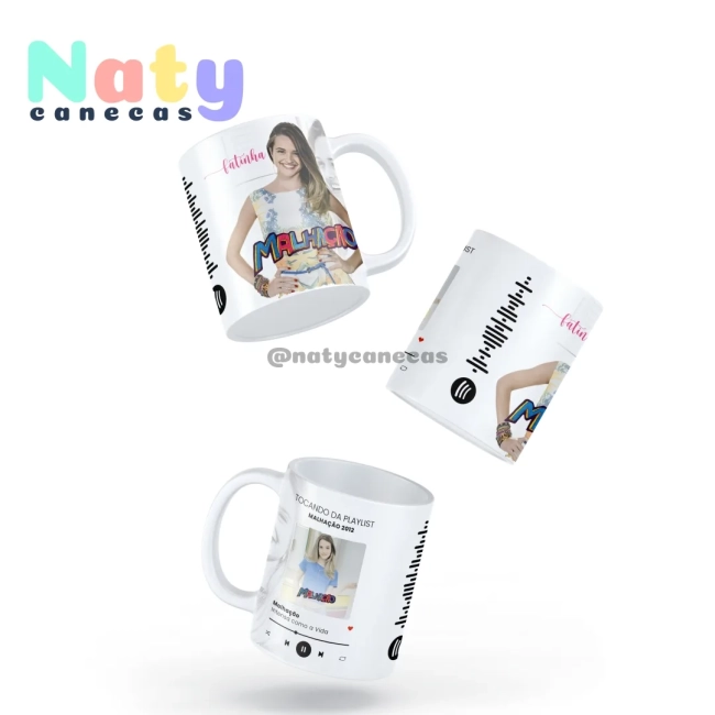 Caneca Personalizada Trilha Sonora Malhação 2012