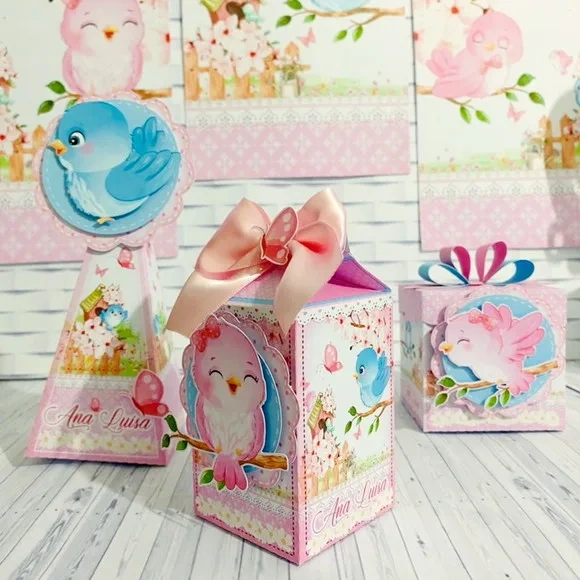Kit 60 Lembrancinhas Jardim Encantado
