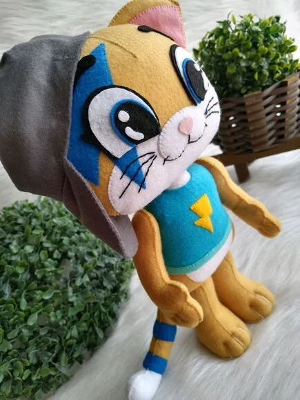 Gato em Feltro