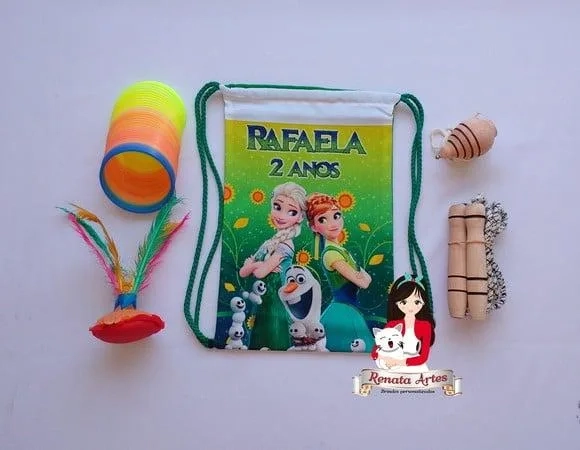 Mochila Boa Infância Tema Frozen Fever