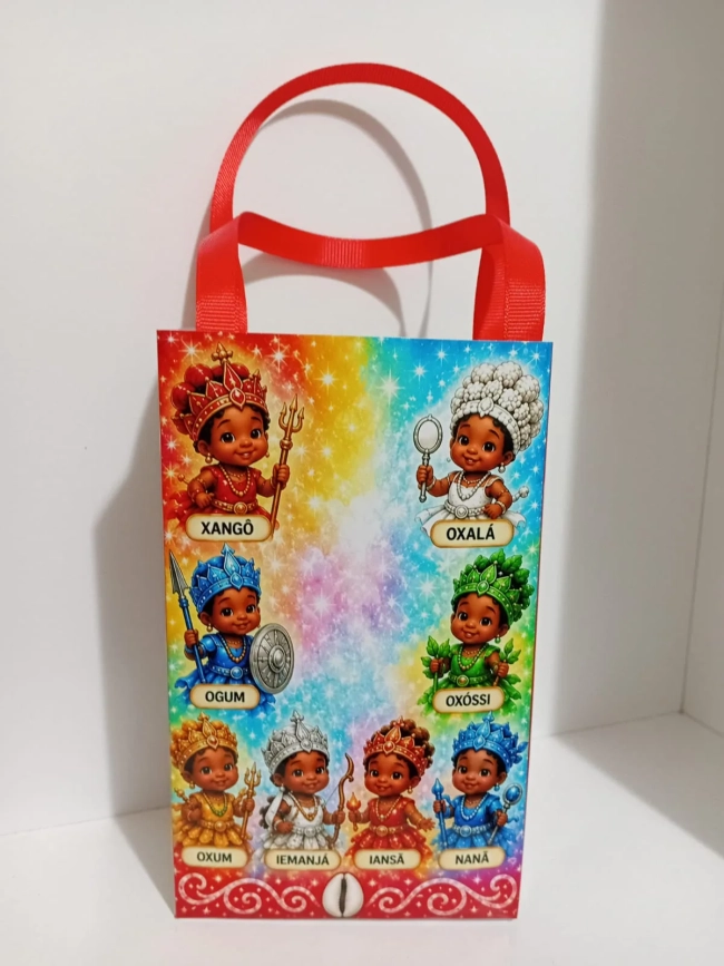 Sacolinhas Personalizadas Festa de Erê para Lembrancinhas
