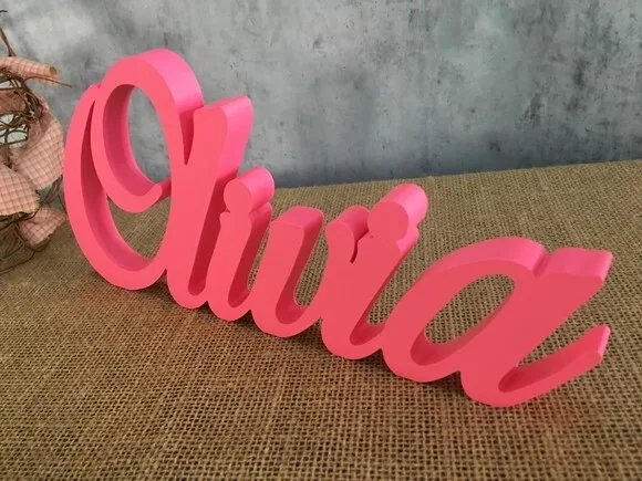 Letras Decorativas em MDF