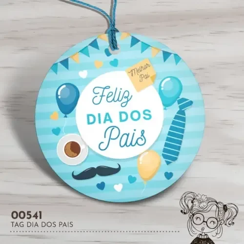Tag Redonda Dia dos Pais - 00541