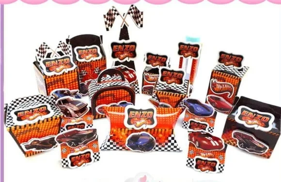 Kit 60 Lembrancinhas Hotweelas