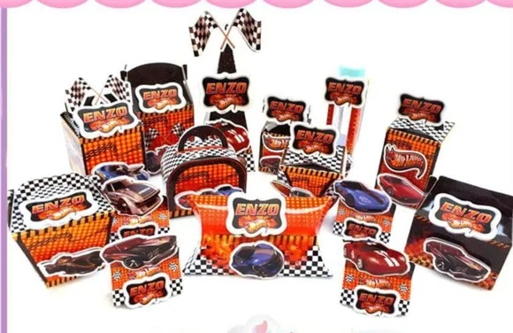 Kit 60 Lembrancinhas Hotweelas