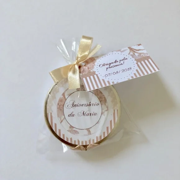 Lembrança para aniversário Vela Aromática
