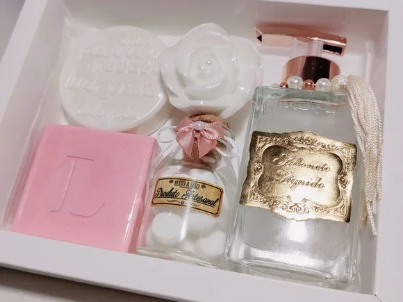 Presente Personalizado, Sabonete Líquido Luxo com Sabonetes
