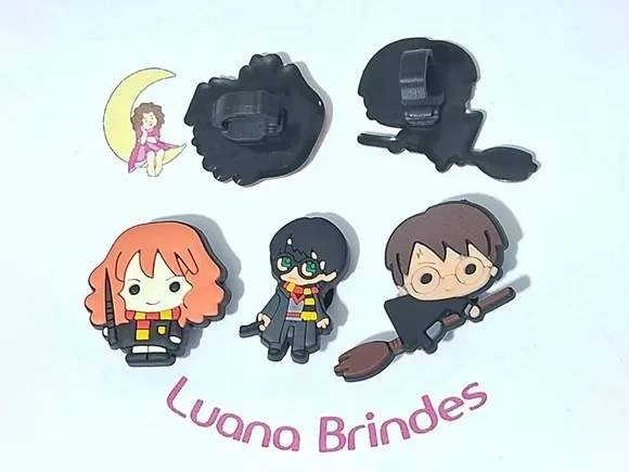 Pins para Cadarço Harry Potter Pacote com 6 Unidades