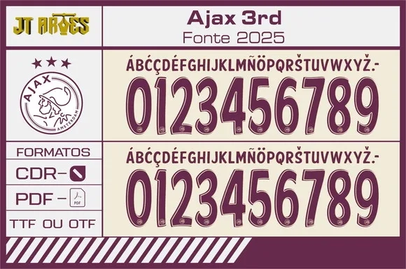 Fonte Ajax 3rd 2025 2026