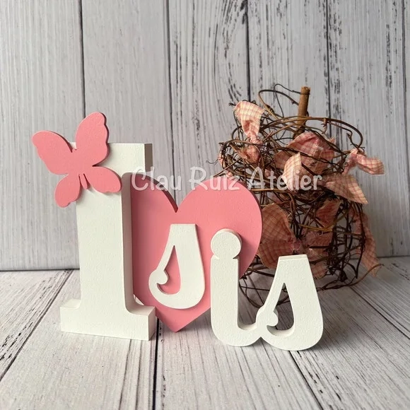 Nomes Linha Patch Cr Decoração de Bebê