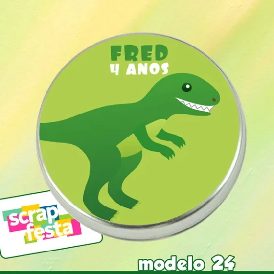 Latinhas Personalizada Festa Dinossauro