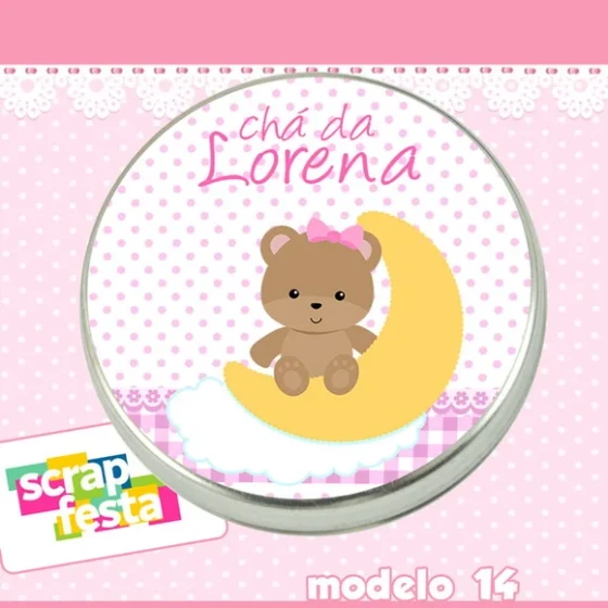 Lembrancinhas de Chá de Bebê Latinhas