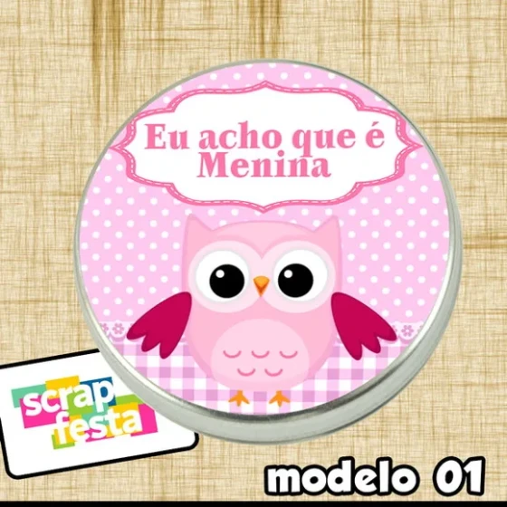 Lembrancinhas de Chá de Bebê Revelação