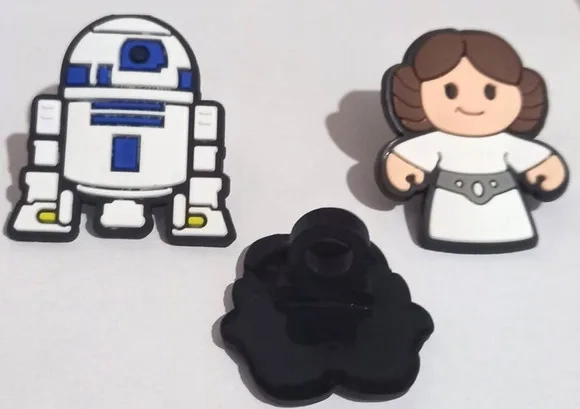 Ponteira P/lápis Star Wars Emborrachado - 6 Peças