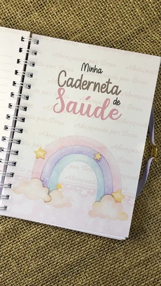Caderneta de Saúde / Vacinação Personalizada - Arco-iris