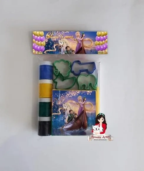 Kit Artes Personalizado Enrolados Rapunzel