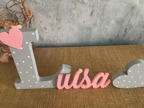 Jardim Encantado - Nomes Personalizados + CORAÇÃO