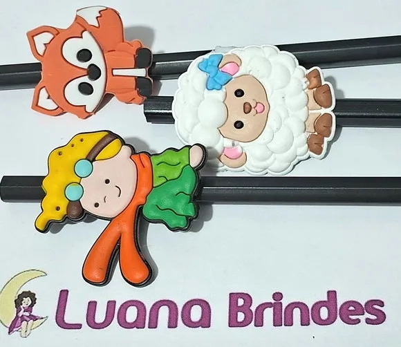 Lápis C/ponteira Pequeno Príncipe Emborrachado - 6 Peças