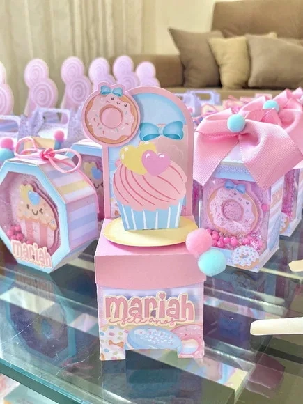Kit 60 Lembrancinhas Confeitaria de Luxo