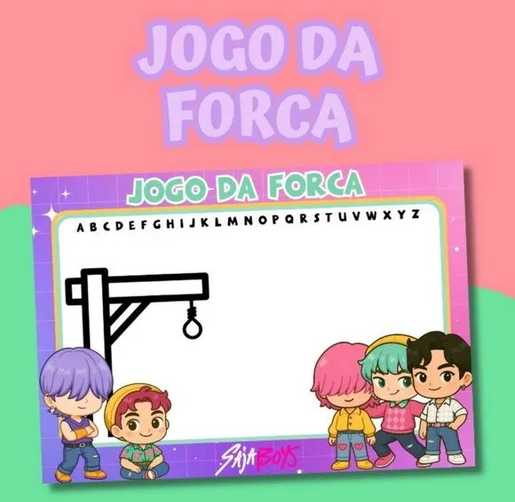 Jogo da Forca Personalizado