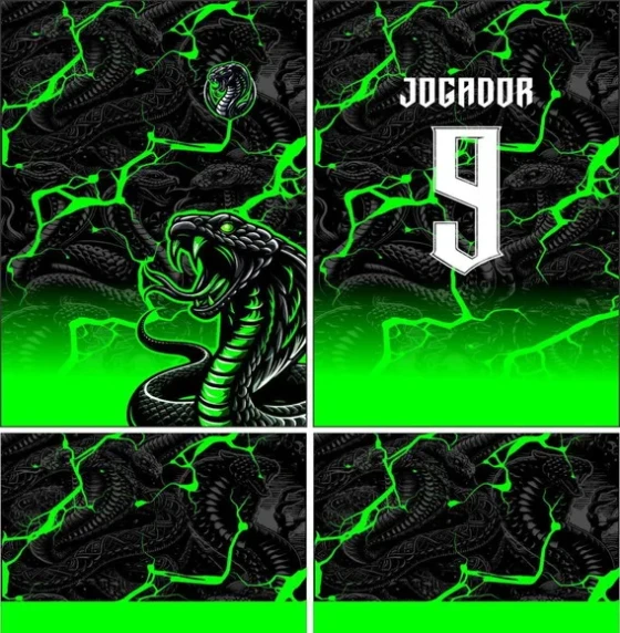Arte Vetor Camisa Interclasse Serpente 327