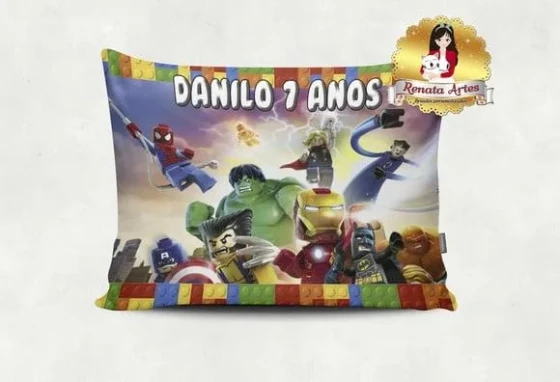 Almofada Lego Heróis