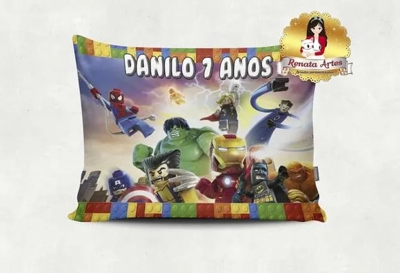 Almofada Lego Heróis