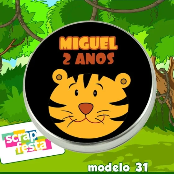 Latinhas 5x1 Festa Safari