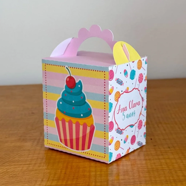 PEGUE E MONTE - Kit Festa DOCES Decoração de Festa | Lembrancinhas | Aniversário | Personalizados