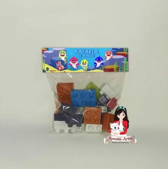 Blocos de Montar Personalizado Baby Shark