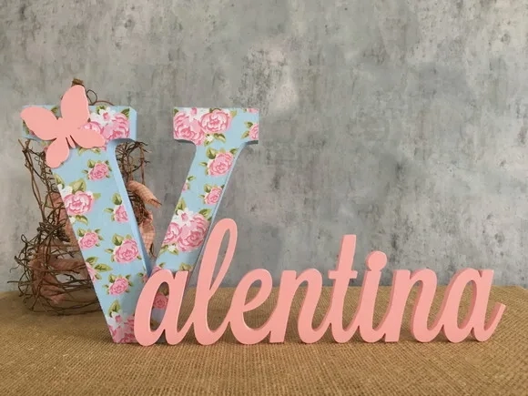 Jardim Encantado - Nomes Personalizados - Tecido