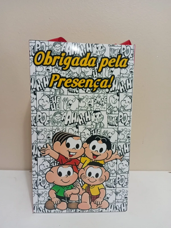 Sacolinhas Personalizadas Magali para Lembrancinhas